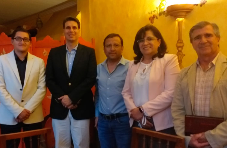 Representantes de los gremios de la construcción de Cuenca se reúnen con el nuevo Alcalde