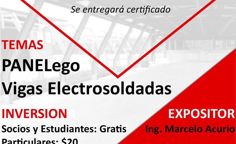 Panelego y vigas electrosoldadas