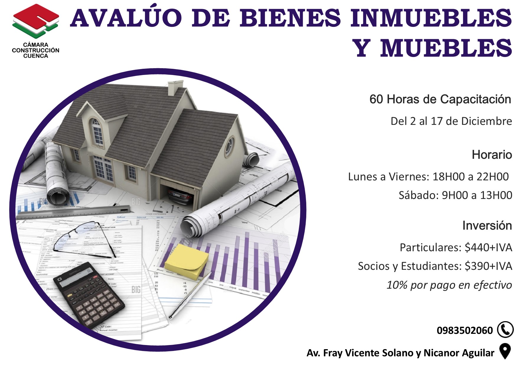 AVALÚO DE BIENES INMUEBLES Y MUEBLES - Cámara Construcción Cuenca