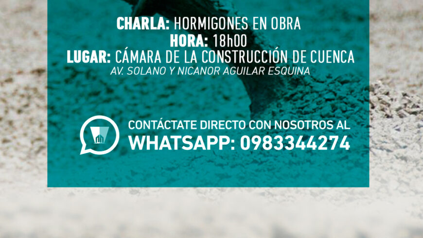 HORMIGONES EN OBRA
