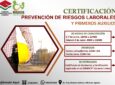 CERTIFICACIÓN EN PREVENCIÓN DE RIESGOS LABORALES Y PRIMEROS AUXILIOS