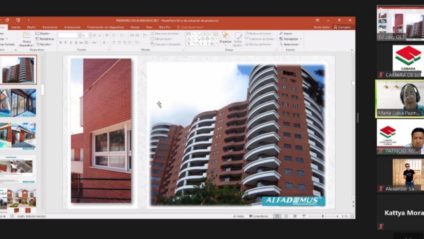 Alfadomus presentó sus productos a los constructores