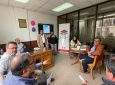 Reunión con el Concejal Gustavo Valencia